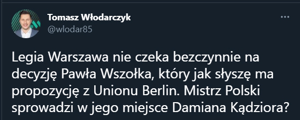 Wszołek może trafić do Bundesligi, a w jego miejsce...